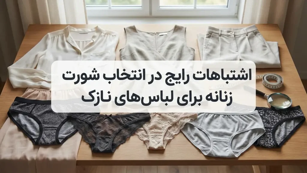 چطور شورت مناسب برای لباسهای نازک انتخاب کنیم: راهنمای جامع پنهانسازی و زیبایی اشتباهات رایج در انتخاب شورت برای لباسهای نازک و نحوه اجتناب از آنها