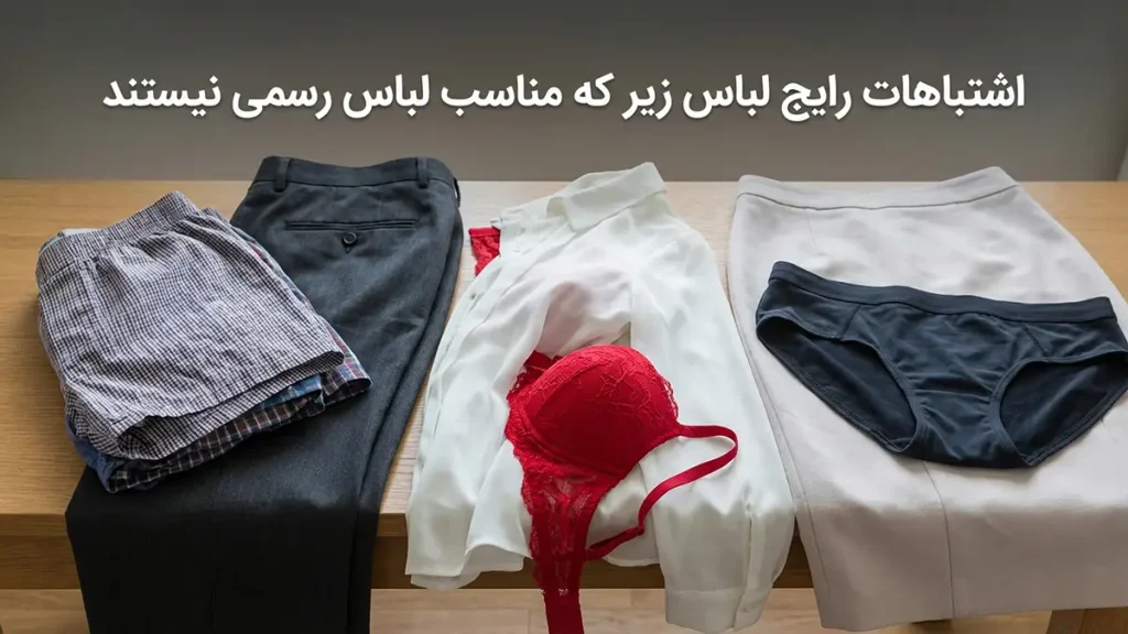 لباس زیر مناسب لباسهای کار شده: راهنمای جامع برای استایلی بینقص چالشهای رایج لباس زیر نامناسب با لباسهای مجلسی