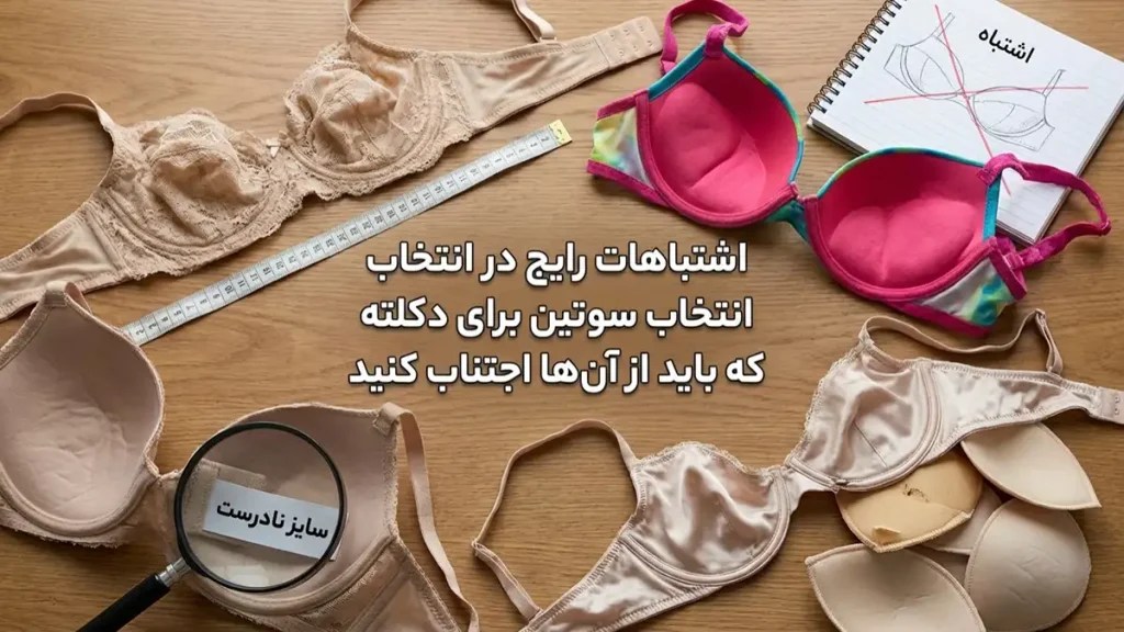 چطور سوتین رو دکلته کنیم: راهنمای جامع برای ایجاد زیبایی و جذابیت اشتباهات رایج در دکلته کردن که باید از آنها اجتناب کنید