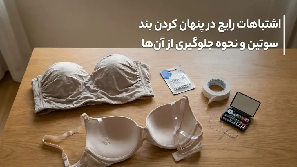 چطور بند سوتین را پنهان کنیم: راهنمای جامع و کاربردی اشتباهات رایج در پنهان کردن بند سوتین و نحوه جلوگیری از آنها