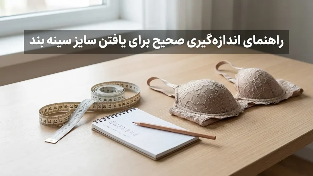 راهنمای جامع سایز سوتین خارجی: از اندازهگیری تا خرید هوشمندانه راهنمای اندازهگیری صحیح برای یافتن سایز سوتین
