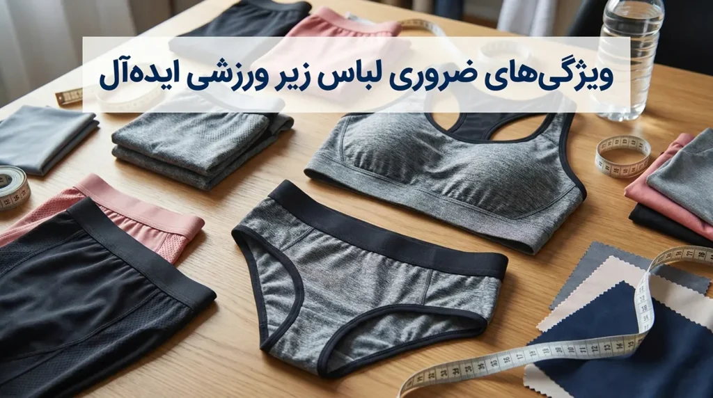 لباس زیر مناسب برای باشگاه: راهنمای جامع برای سلامت، راحتی و عملکرد ویژگیهای ضروری لباس زیر ورزشی ایدهآل