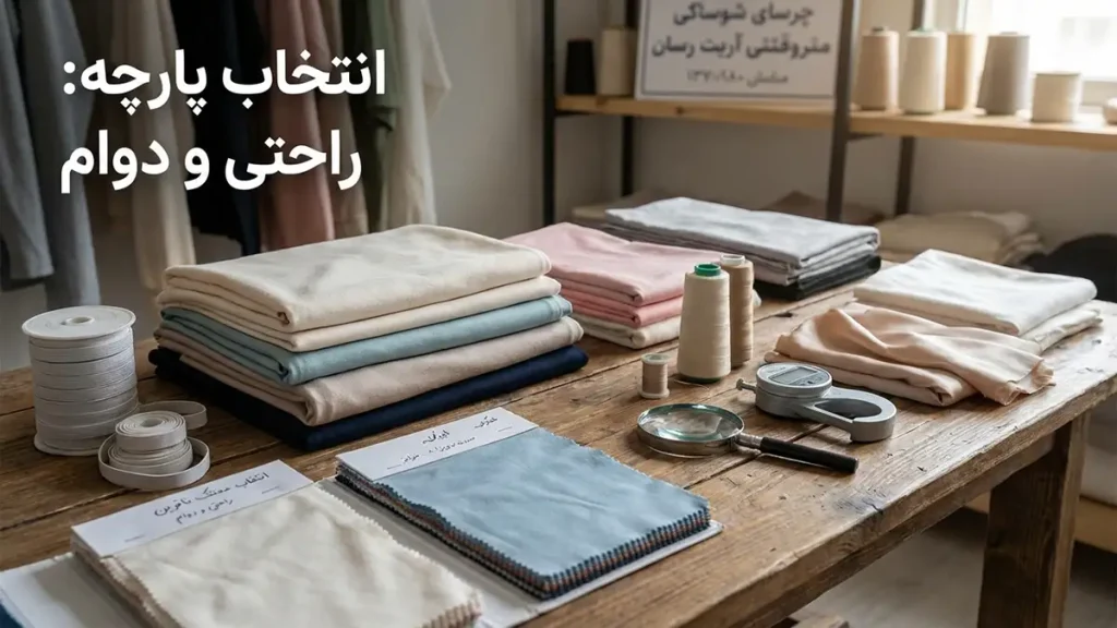 بهترین شورت زنانه: راهنمای جامع برای انتخاب آگاهانه انتخاب جنس پارچه: آسایش و دوام