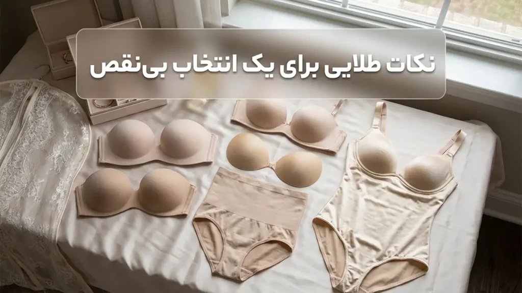 لباس زیر مناسب لباسهای رسمی شب: کلید ظاهری بینقص و اعتماد به نفس نکات طلایی برای انتخابی بینقص