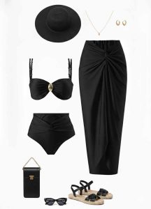 ست مایو فاق بلند و کاور دامنی کد ۵۶۸