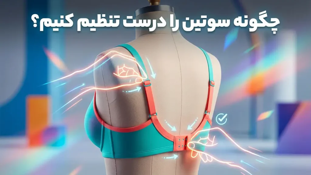 چطور سوتین رو درست تنظیم کنیم؟