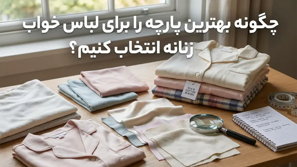 چگونه بهترین پارچه لباس خواب را برای خود انتخاب کنیم؟