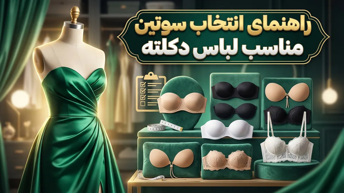 چطور سوتین مناسب لباس‌های بدون بند انتخاب کنیم