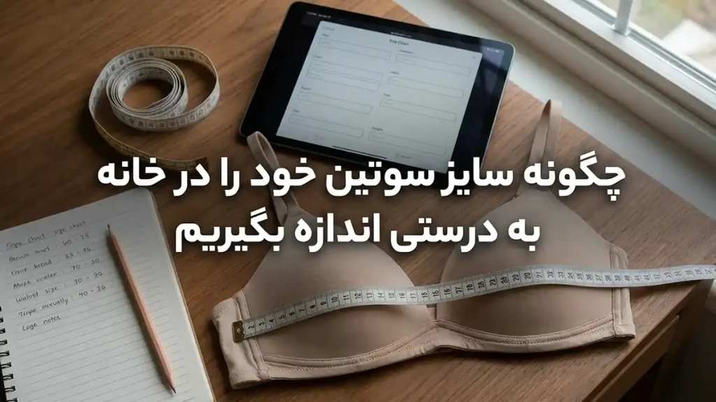 سایز سوتین تا چند داریم؟ یک راهنمای جامع و کاربردی نحوه صحیح اندازهگیری سایز سوتین در خانه