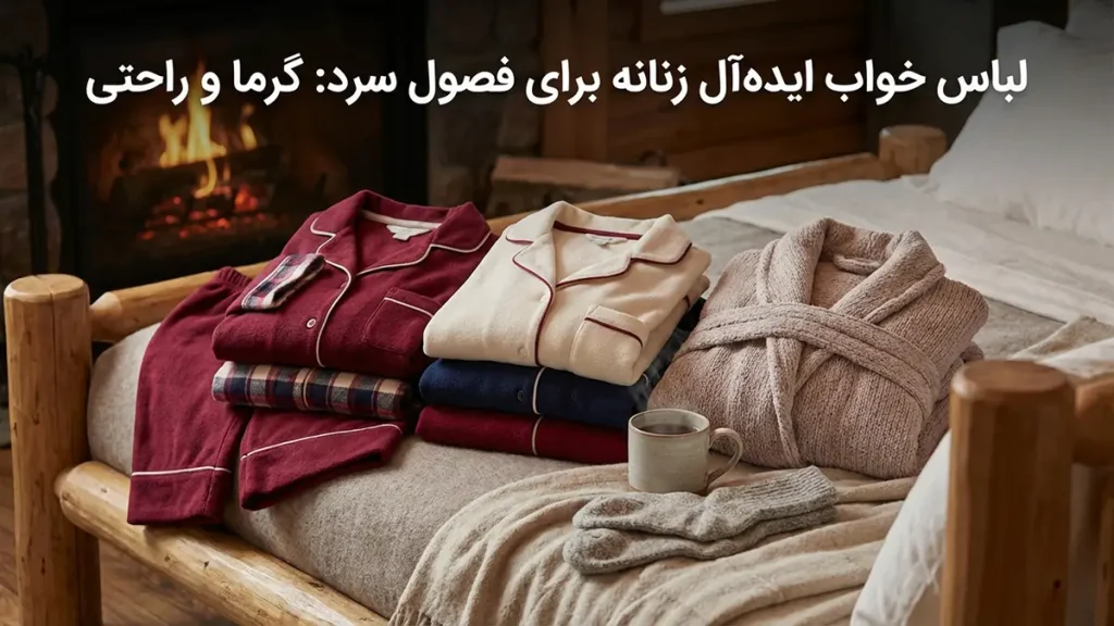 چطور لباس خواب رو با فصل هماهنگ انتخاب کنیم؟ لباس خواب ایدهآل برای فصلهای سرد: گرما و آرامش