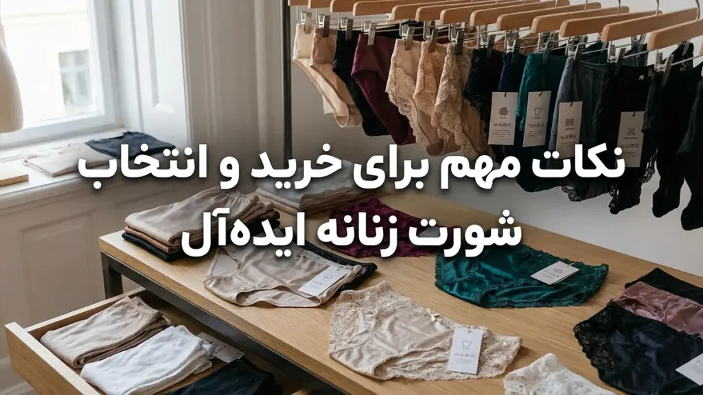 بهترین مدل شورت برای لباسهای جذب نکات مهم برای خرید و انتخاب شورت ایدهآل