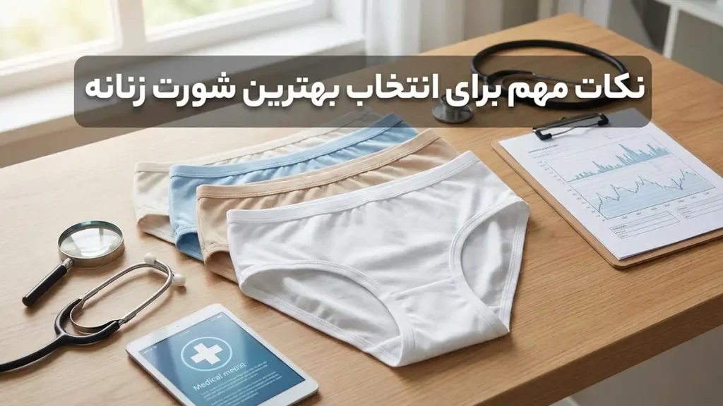 بهترین شورت زنانه از نظر پزشکی: راهنمای کامل برای سلامت واژن نکات مهم برای انتخاب بهترین شورت زنانه