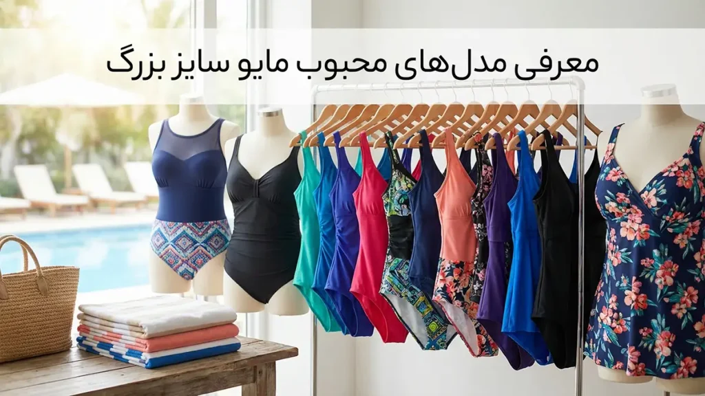 مایو مناسب افراد درشتاندام: راهنمای جامع انتخاب، خرید و استایل معرفی مدلهای پرطرفدار مایو برای افراد درشتاندام