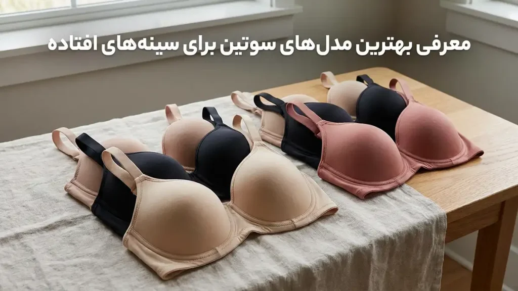 بهترین مدل سوتین برای سینه افتاده معرفی بهترین مدلهای سوتین برای سینه افتاده
