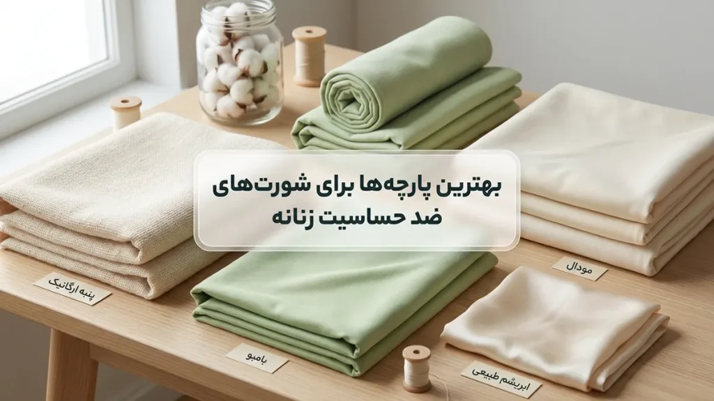 بهترین مدل شورت برای جلوگیری از حساسیت معرفی بهترین جنسهای پارچه برای شورتهای ضد حساسیت