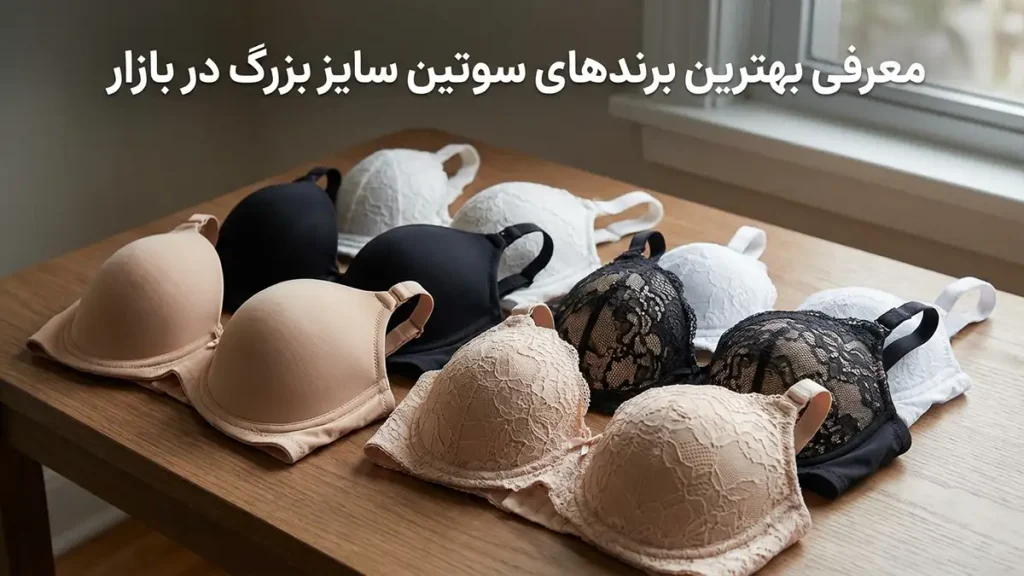 معرفی بهترین برندهای سوتین سایز بزرگ در بازار