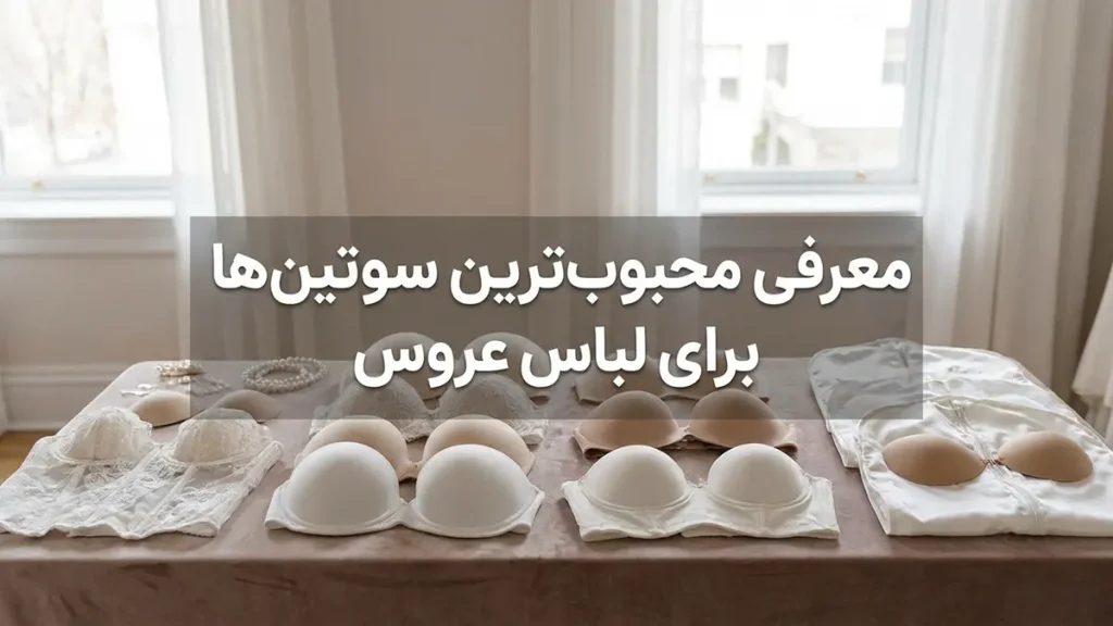 بهترین سوتین برای لباس عروس: راهنمای جامع انتخاب برای روزی فراموشنشدنی معرفی انواع سوتینهای پرکاربرد برای عروس