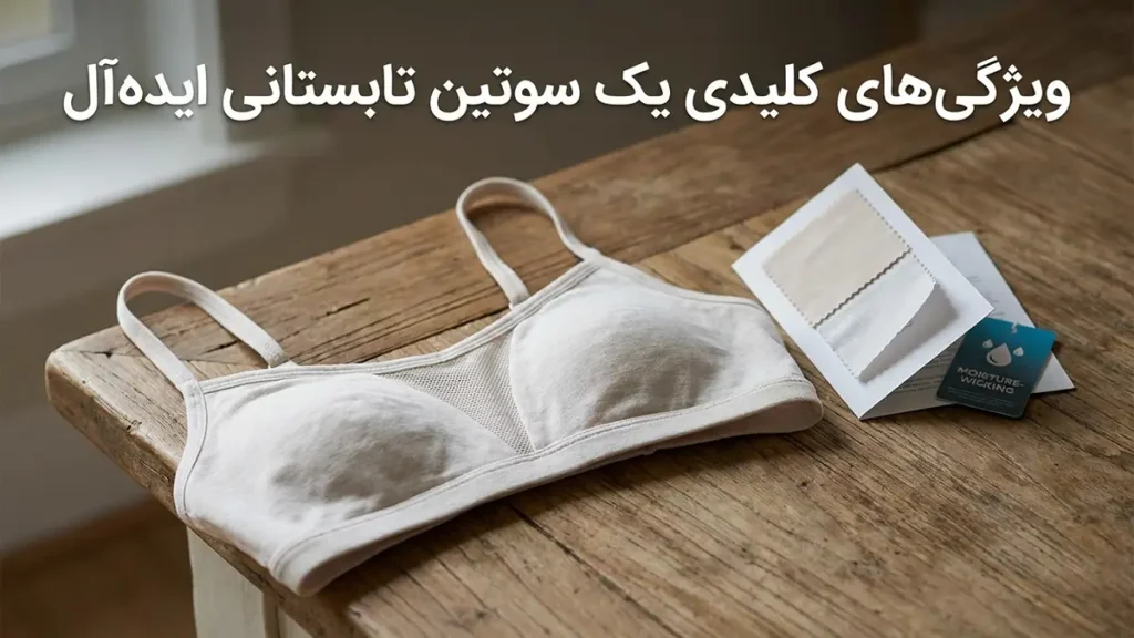 بهترین سوتین برای تابستان: راهنمای جامع انتخاب و نگهداری ویژگیهای کلیدی یک سوتین تابستانی ایدهآل