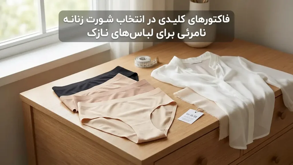 چطور شورت مناسب برای لباسهای نازک انتخاب کنیم: راهنمای جامع پنهانسازی و زیبایی عوامل کلیدی در انتخاب شورت نامرئی برای لباسهای نازک