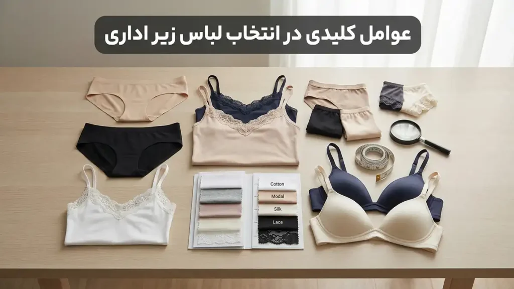 لباس زیر مناسب لباسهای کارمندی: راهنمای جامع انتخاب و نگهداری فاکتورهای کلیدی در انتخاب لباس زیر اداری