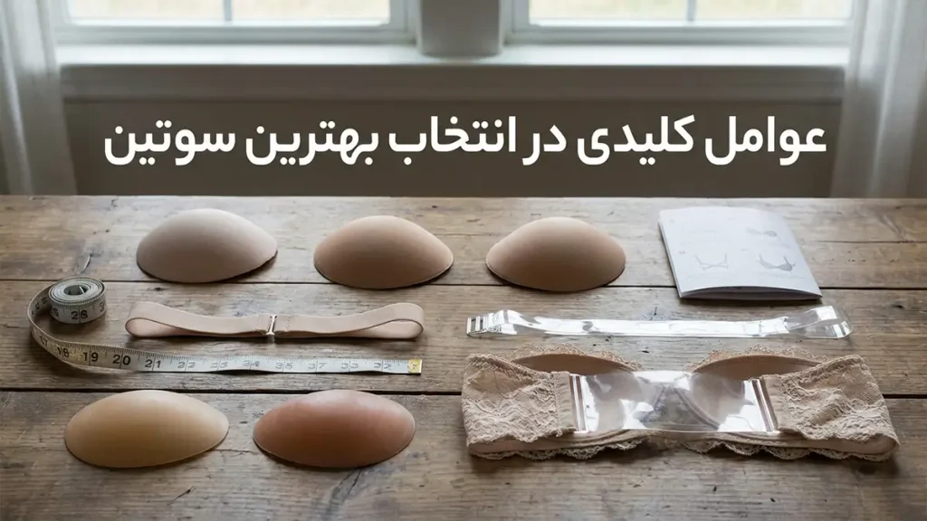 بهترین سوتین برای لباس پشت باز: راهنمای جامع انتخاب و کاربرد فاکتورهای کلیدی در انتخاب بهترین سوتین