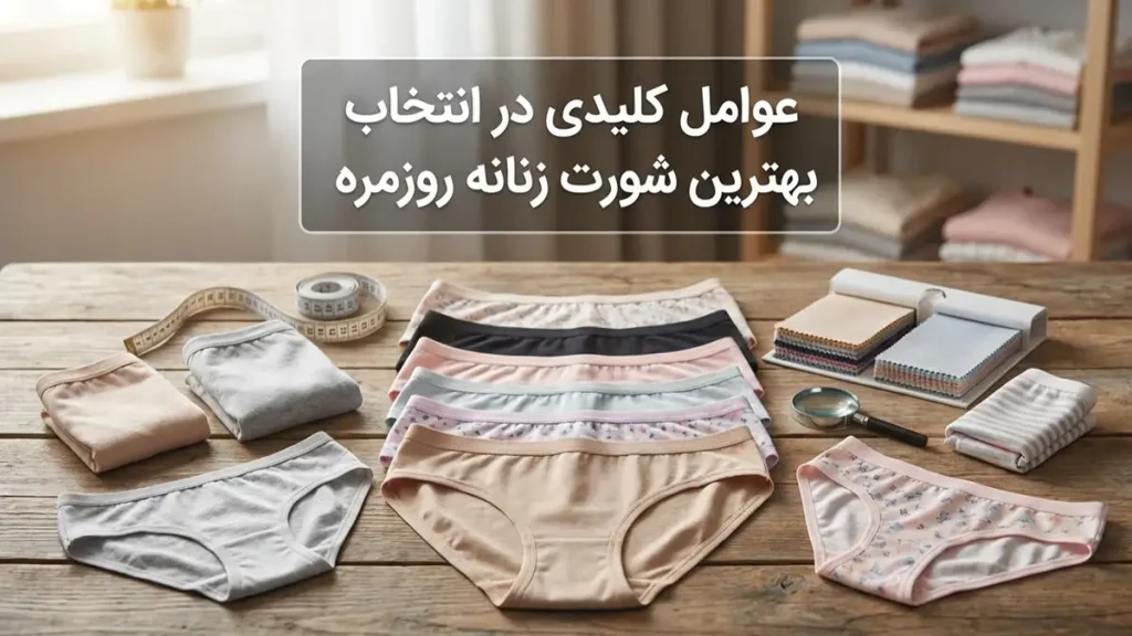 بهترین مدل شورت برای استفاده روزمره عوامل کلیدی در انتخاب بهترین شورت روزمره