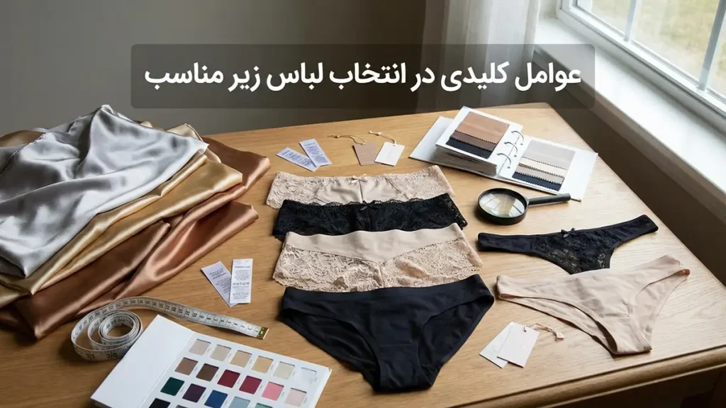 لباس زیر مناسب زیر لباسهای براق: راهنمای جامع برای ظاهری بینقص فاکتورهای کلیدی در انتخاب لباس زیر ایدهآل