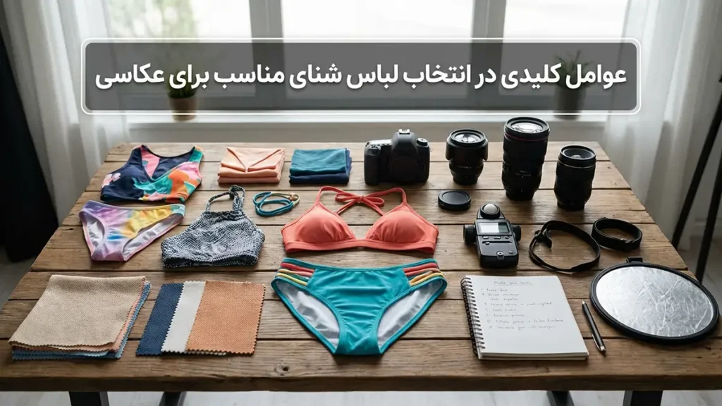 مایو مناسب فتوگرافی حرفهای: راهنمای جامع انتخاب و کاربرد فاکتورهای کلیدی در انتخاب مایو مناسب عکاسی