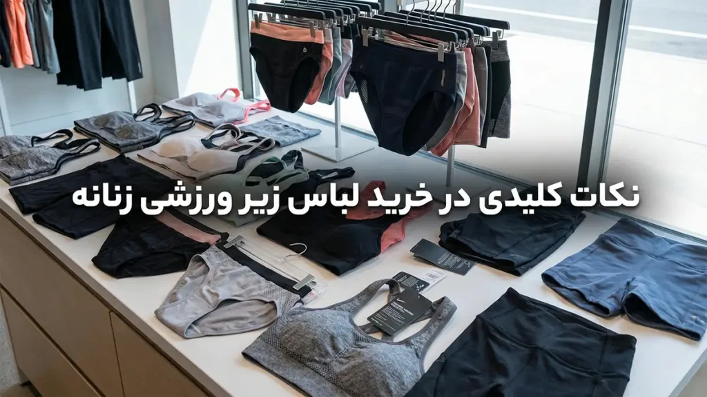 لباس زیر مناسب استایل اسپرت زنانه: راهنمایی جامع برای راحتی و عملکرد بینقص نکات کلیدی در خرید لباس زیر اسپرت زنانه