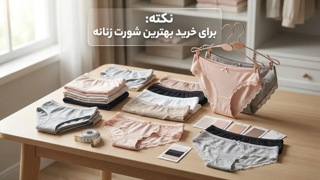 بهترین مارک شورت زنانه ایرانی: راهنمای جامع انتخاب هوشمندانه نکات کلیدی برای خرید بهترین شورت زنانه