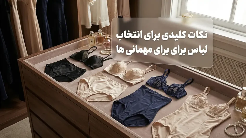 لباس زیر مناسب مهمانیهای رسمی: راهنمای جامع برای درخشش بینقص نکات کلیدی در انتخاب لباس زیر مجلسی