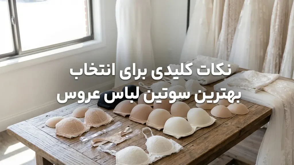 بهترین سوتین برای لباس عروس: راهنمای جامع انتخاب برای روزی فراموشنشدنی نکات کلیدی در انتخاب بهترین سوتین لباس عروس