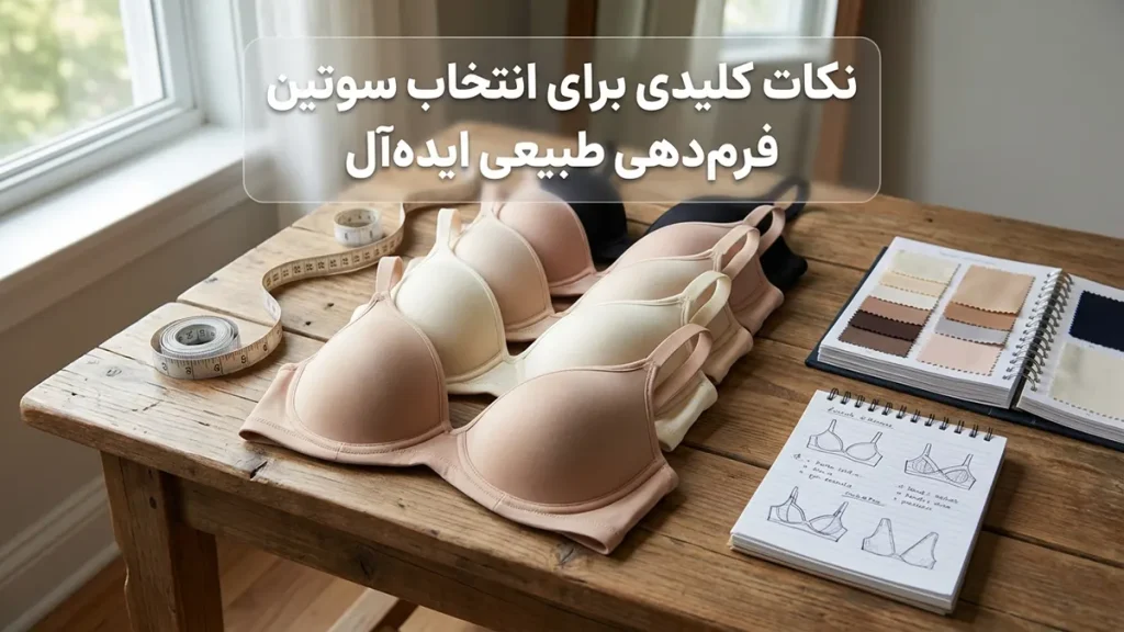بهترین مدل سوتین برای فرمدهی طبیعی نکات کلیدی برای انتخاب سوتین فرمدهنده طبیعی ایدهآل