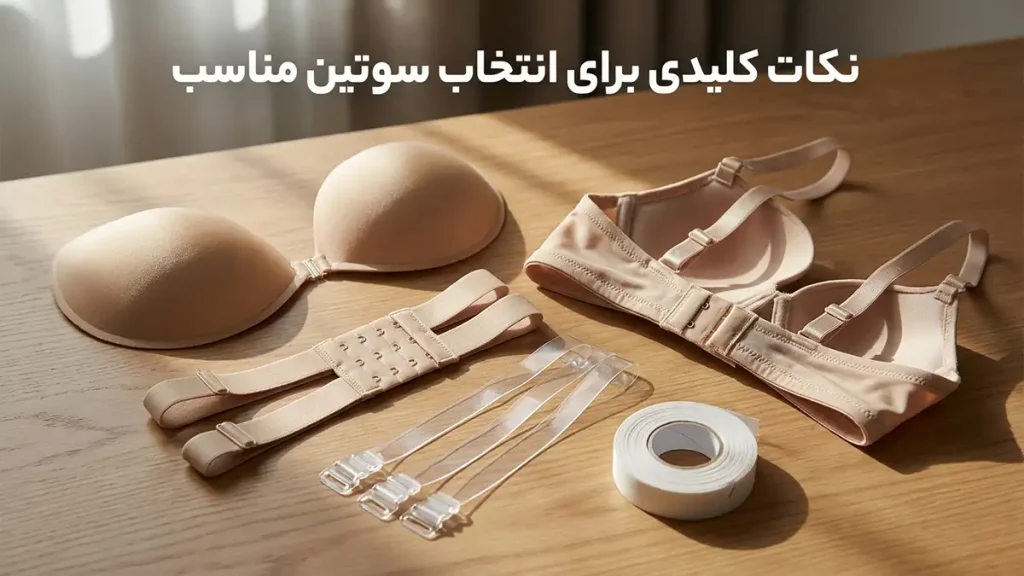 بهترین مدل سوتین برای لباسهای پشت باز نکات کلیدی در انتخاب سوتین مناسب