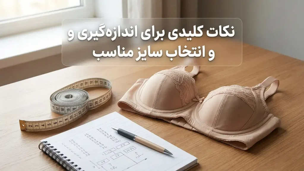 نکات کلیدی برای اندازه‌گیری و انتخاب سایز صحیح