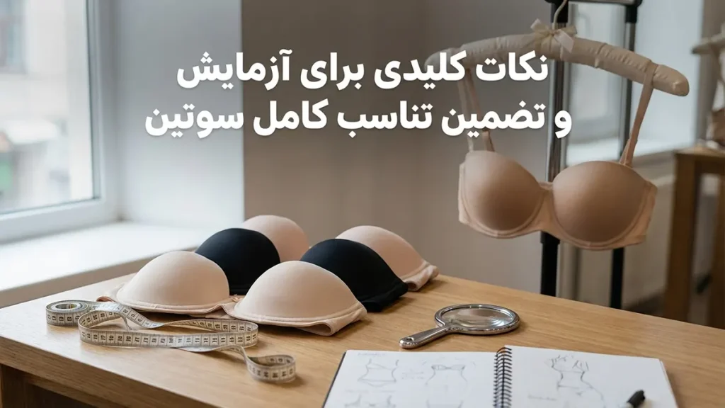 چطور سوتین مناسب لباسهای بدون بند انتخاب کنیم نکات کلیدی برای تست و اطمینان از برازش ایدهآل سوتین