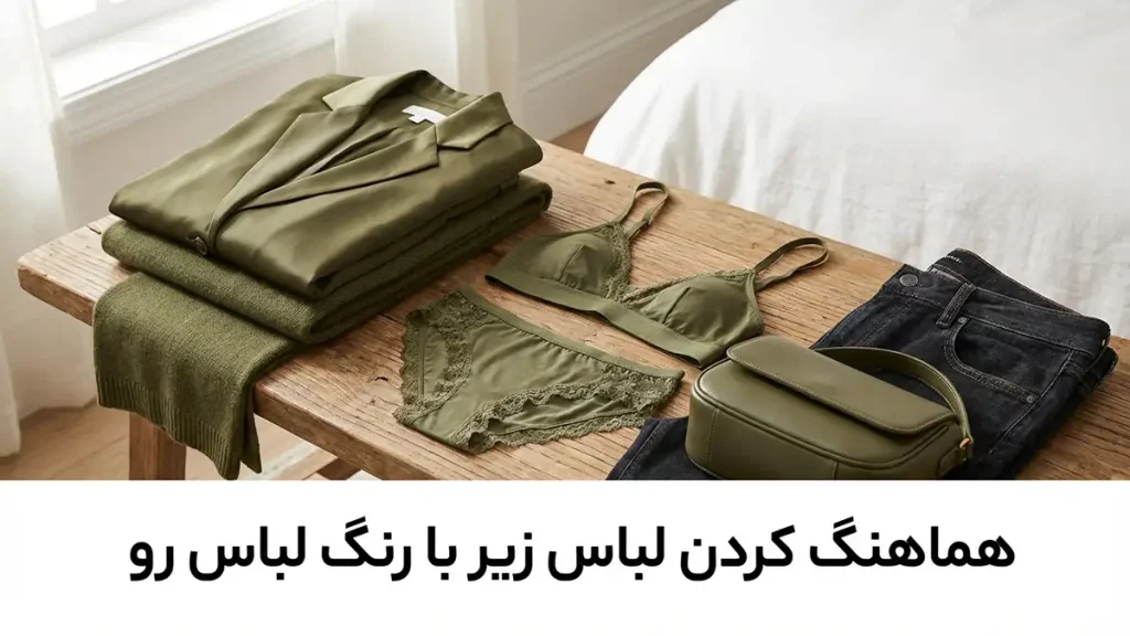 بهترین رنگ شورت و سوتین: راهنمای جامع انتخاب هوشمندانه لباس زیر ست کردن لباس زیر با رنگ لباس بیرونی