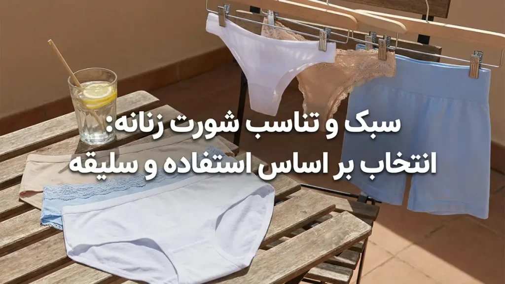 مدل و فیت شورت: انتخاب بر اساس نوع استفاده و سلیقه