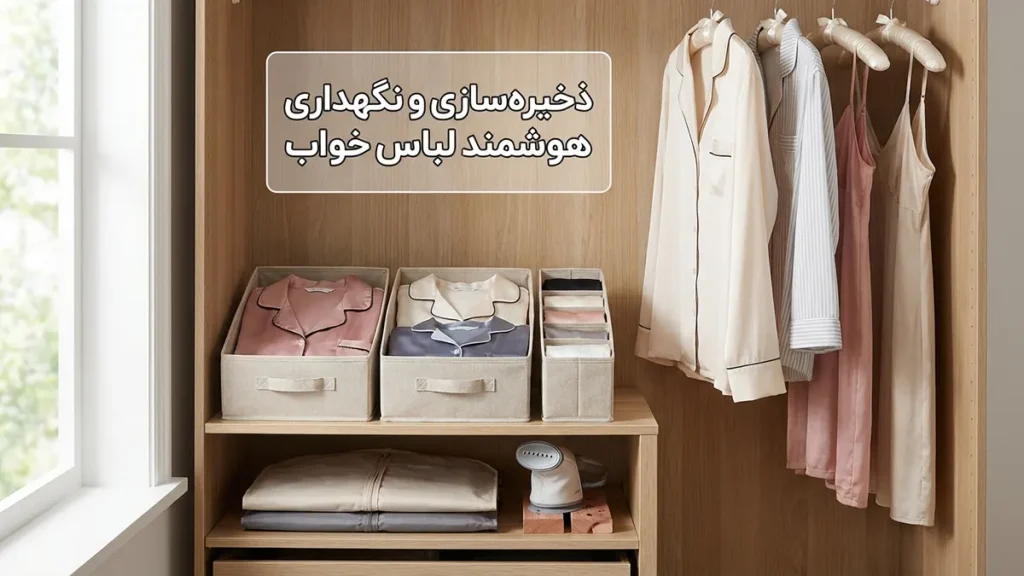 چطور لباس خواب رو بیشتر عمر کنیم: راهنمای جامع برای دوام بیشتر نگهداری و انبارش هوشمندانه لباسهای خواب