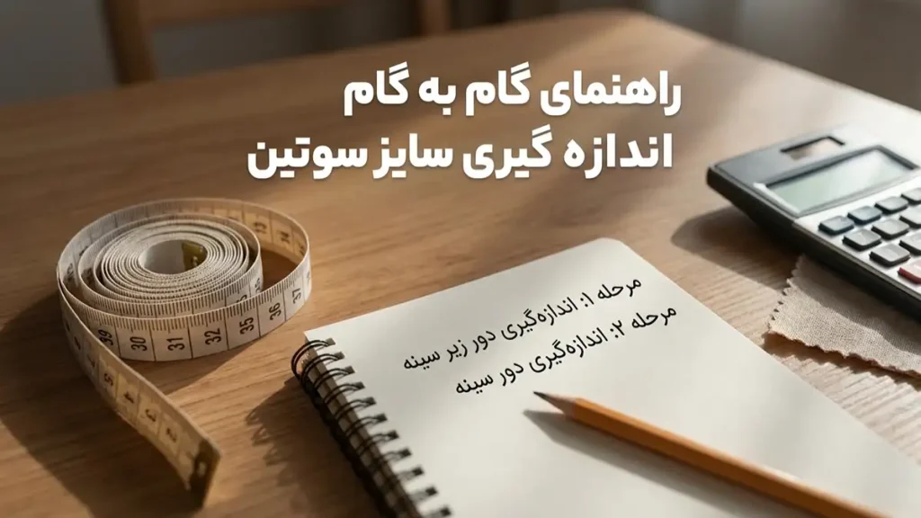 جدول سایز سوتین: راهنمای کامل اندازهگیری و انتخاب سوتین ایدهآل راهنمای گام به گام اندازهگیری سایز سوتین