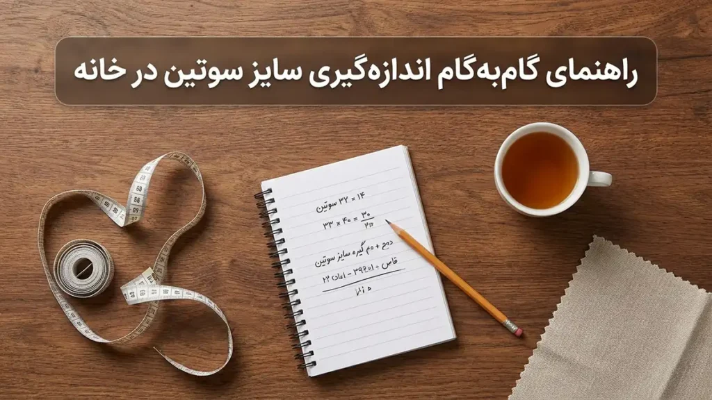 بهترین سایز سوتین چیست؟ راهنمای جامع انتخاب و اندازهگیری سوتین مناسب راهنمای گام به گام اندازهگیری سایز سوتین در منزل