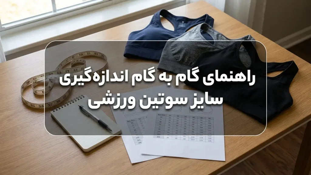 چطور سایز سوتین ورزشی رو پیدا کنیم: راهنمای جامع و دقیق راهنمای گام به گام اندازهگیری سایز سوتین ورزشی