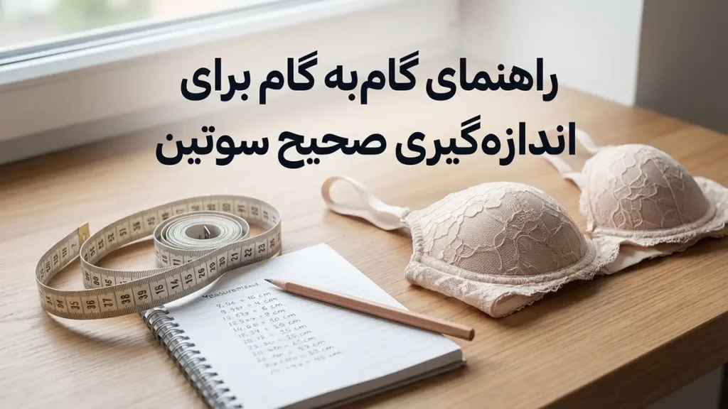 چطور سوتین را بدون فشار انتخاب کنیم؟ راهنمای جامع راحتی و سلامت راهنمای گام به گام برای اندازه گیری صحیح سوتین