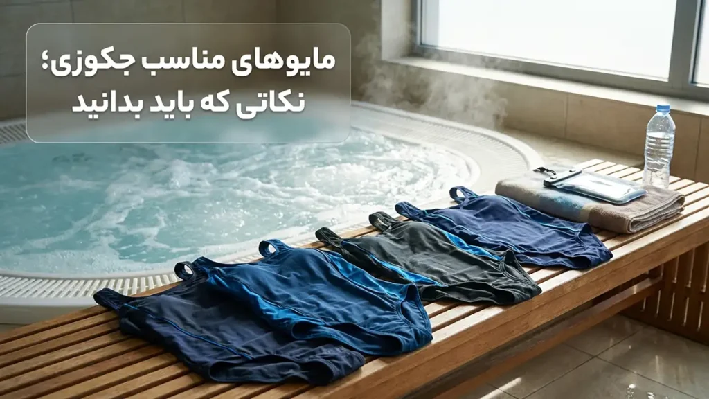 مایو مناسب سونا و جکوزی مایو مناسب برای جکوزی؛ نکاتی که باید بدانید