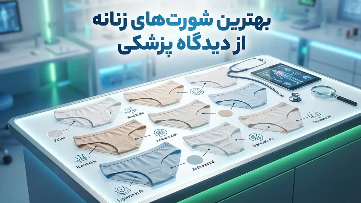 بهترین شورت زنانه از نظر پزشکی: راهنمای کامل برای سلامت واژن
