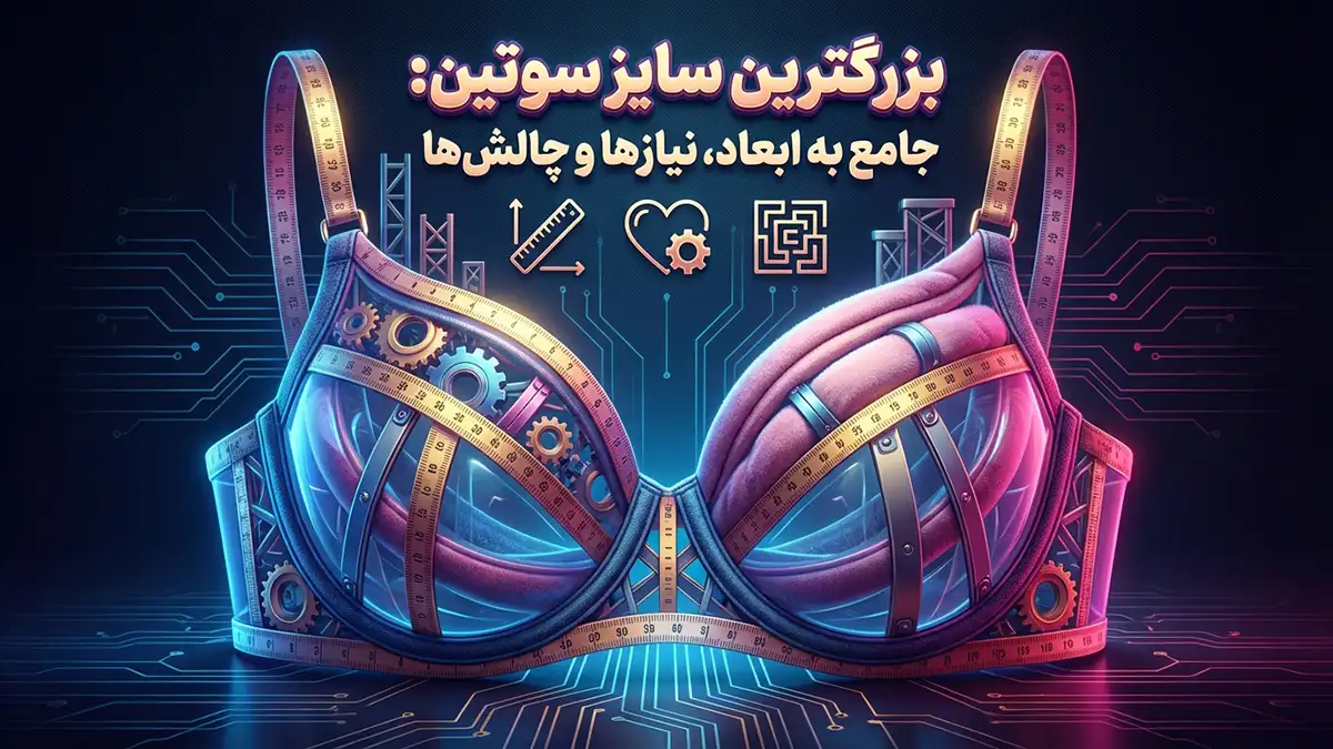 بزرگترین سایز سوتین: نگاهی جامع به ابعاد، نیازها و چالش‌ها