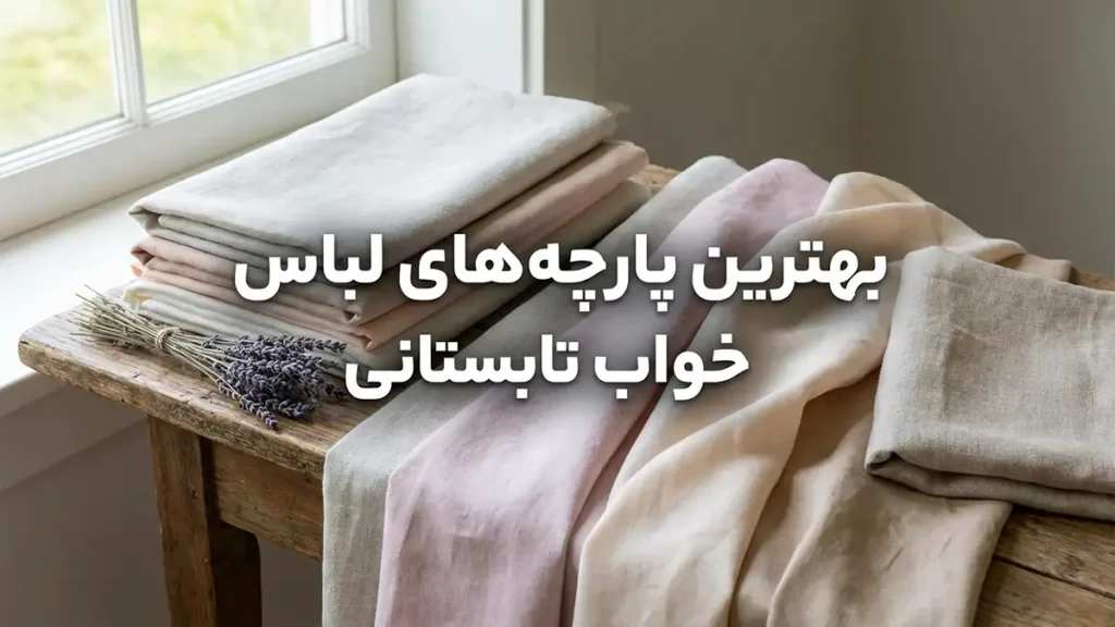بهترین مدل لباس خواب برای تابستان بهترین پارچهها برای لباس خواب تابستانی