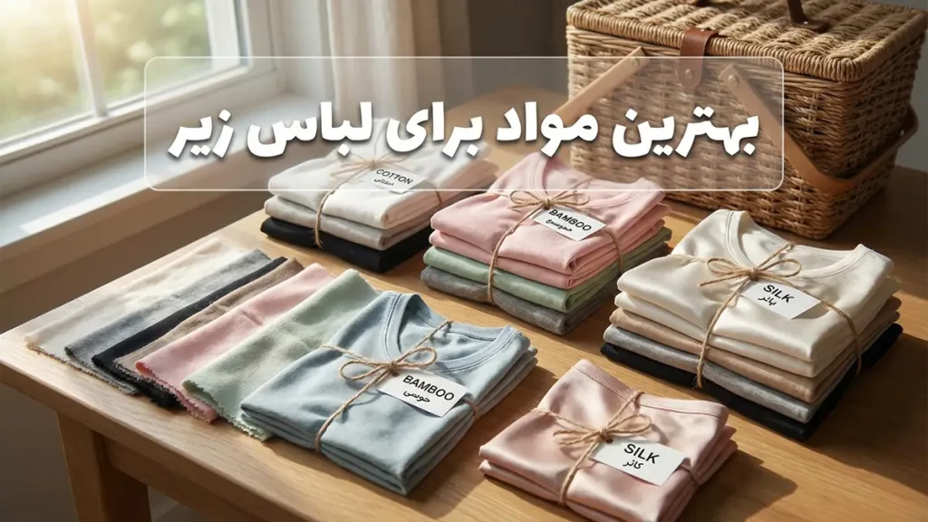 لباس زیر مناسب روزهای طولانی کاری: راهنمای جامع برای راحتی و بهرهوری بهترین متریالها برای لباس زیر کاری