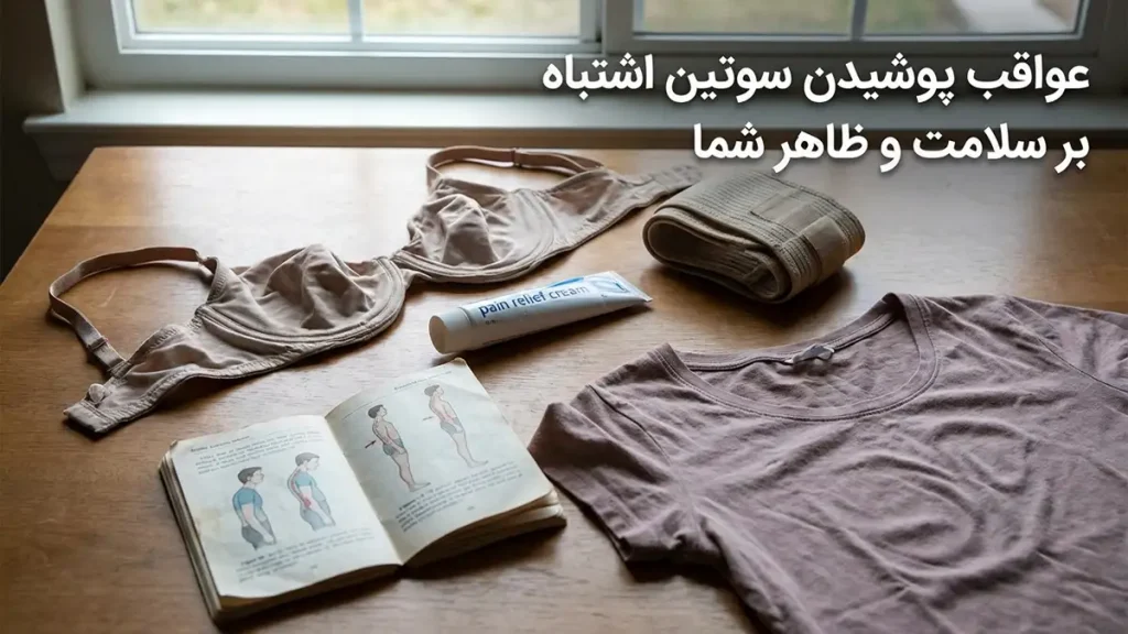 عواقب پوشیدن اشتباه سوتین بر سلامت و ظاهر
