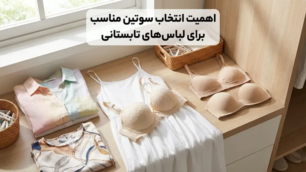 اهمیت انتخاب سوتین مناسب برای لباس‌های تابستانی